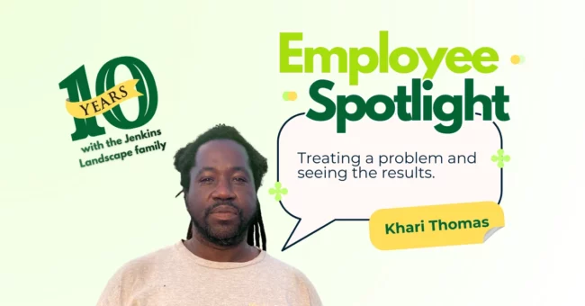 our latest Jenkins Landscape Employee Spotlight featuring Khari Thomas